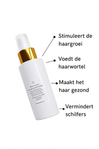 Intensieve Haaruitvalkuur in gebruik