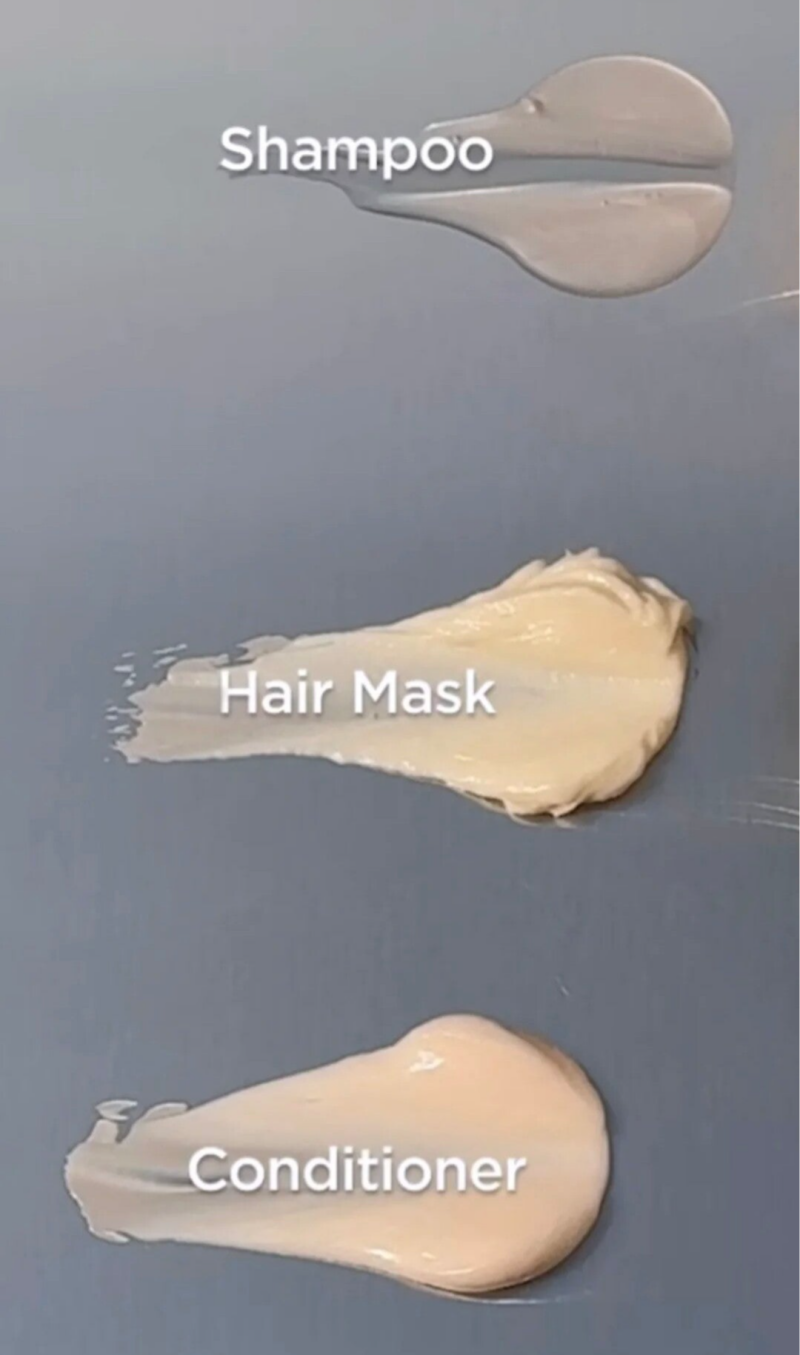 Naverzorgings set in gebruik na een salonbehandeling