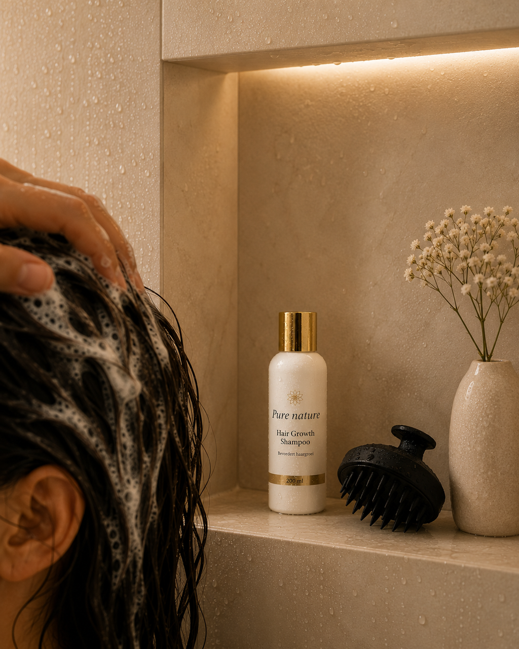 Hair Growth Shampoo lifestyle