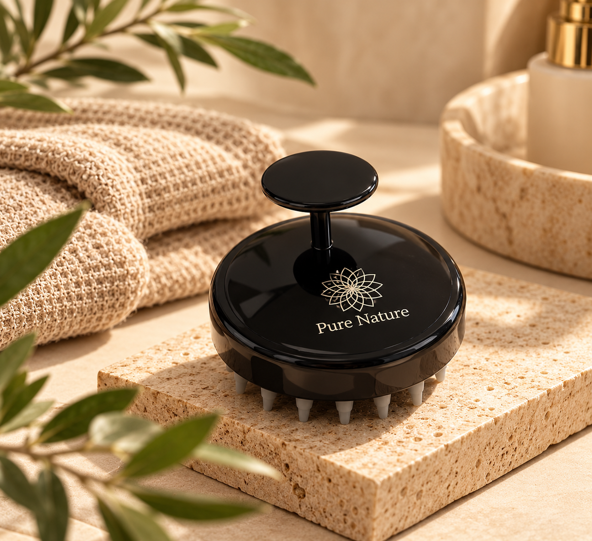 Pure Nature Scalp Massager Brush