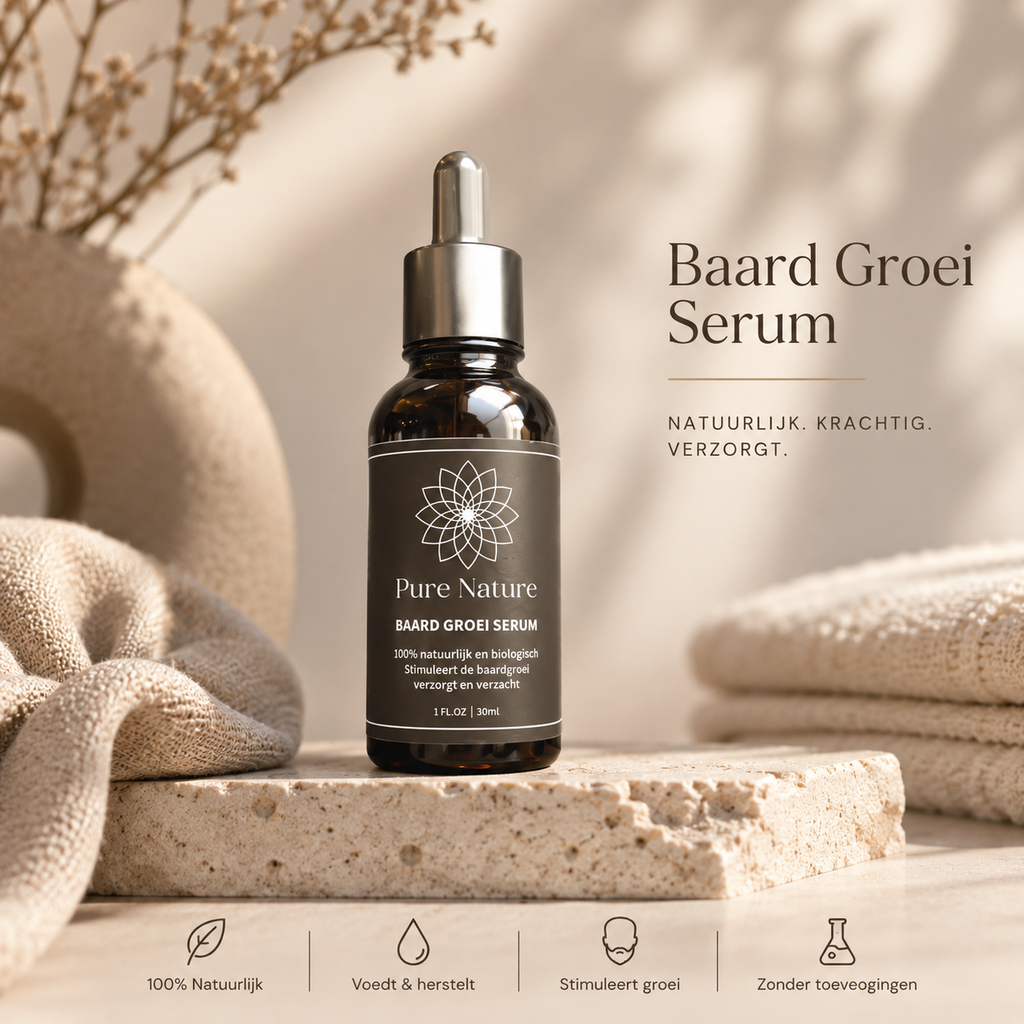 Baard Groei Serum toepassen